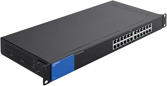 Linksys 24 Port Business Gigabit Switch LGS124 UK RACKMOUNTABLE - eBuy UAE
